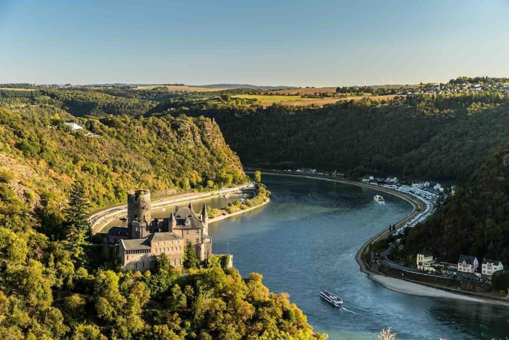 #1 Studioapartment Mit Loreleyblick Direkt An Der Schoensten Etappe Des Rheinsteigs Patersberg Exteriér fotografie